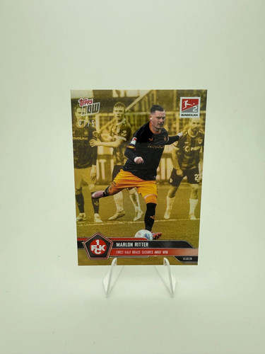Topps now marlon - now, ritter