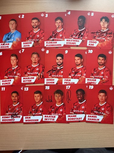 Autogramm sammlung orig - sammlung,