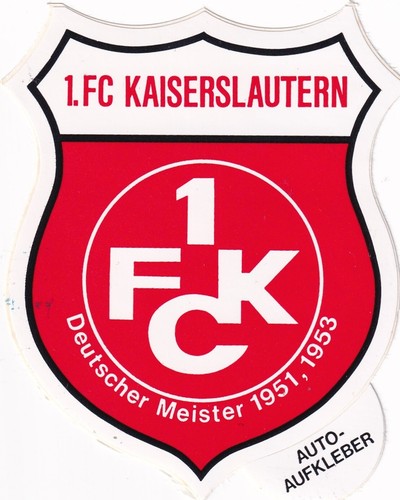 Kaiserslautern aufkleber - 1., fc