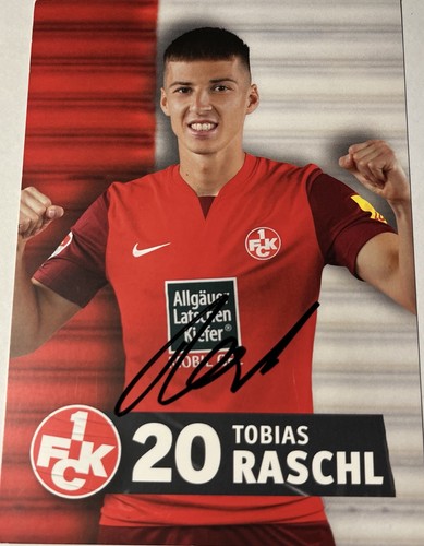 Tobias raschl autogrammkarte - tobias,