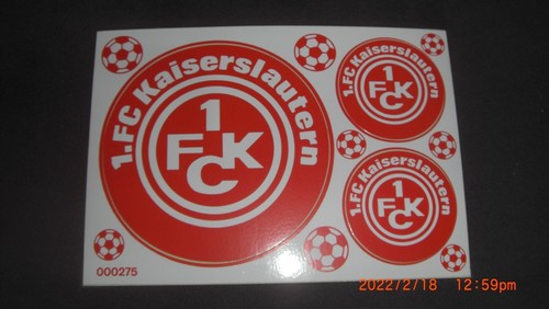 Kaiserslautern aufkleber - fc,