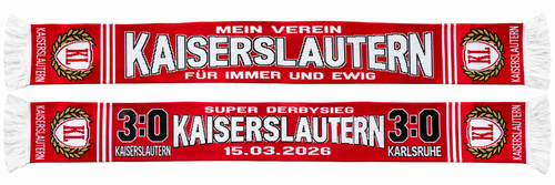 Fanschal kaiserslautern 3 - /, 3:0
