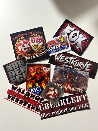 Sticker aufkleber konvolut - sticker/aufkleber, 1